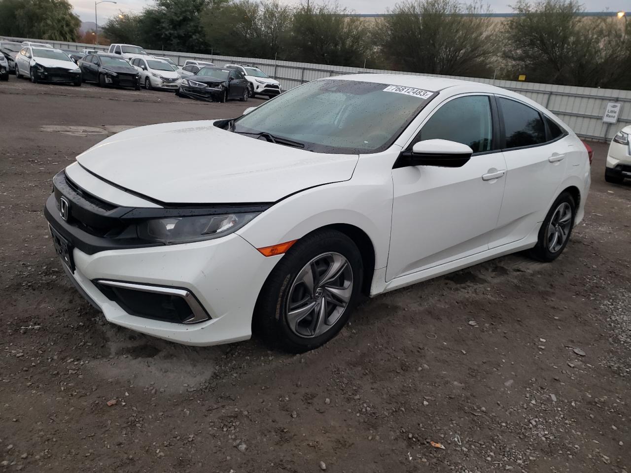 Image 1 of 2019 HONDA CIVIC LX 2019 with VIN 2HGFC2F64KH540430