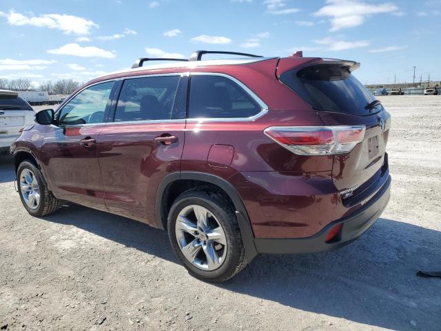 Obraz 2 z 2014 TOYOTA HIGHLANDER LIMITED 2014 z VIN 5TDDKRFH0ES038653