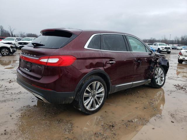 Image 3 of 2017 LINCOLN MKX RESERVE 2017 with VIN 2LMPJ8LP0HBL37071