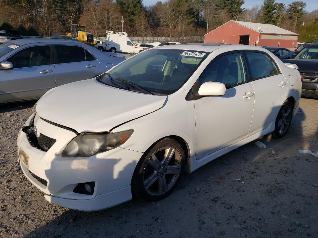 Image 1 of 2009 TOYOTA COROLLA XRS 2009 with VIN 2T1BE40E29C025465
