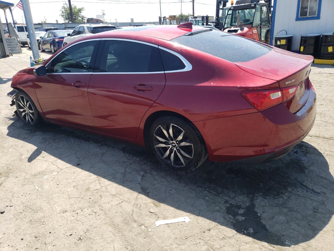 Image 2 of 2018 CHEVROLET MALIBU LT 2018 with VIN 1G1ZD5STXJF290111