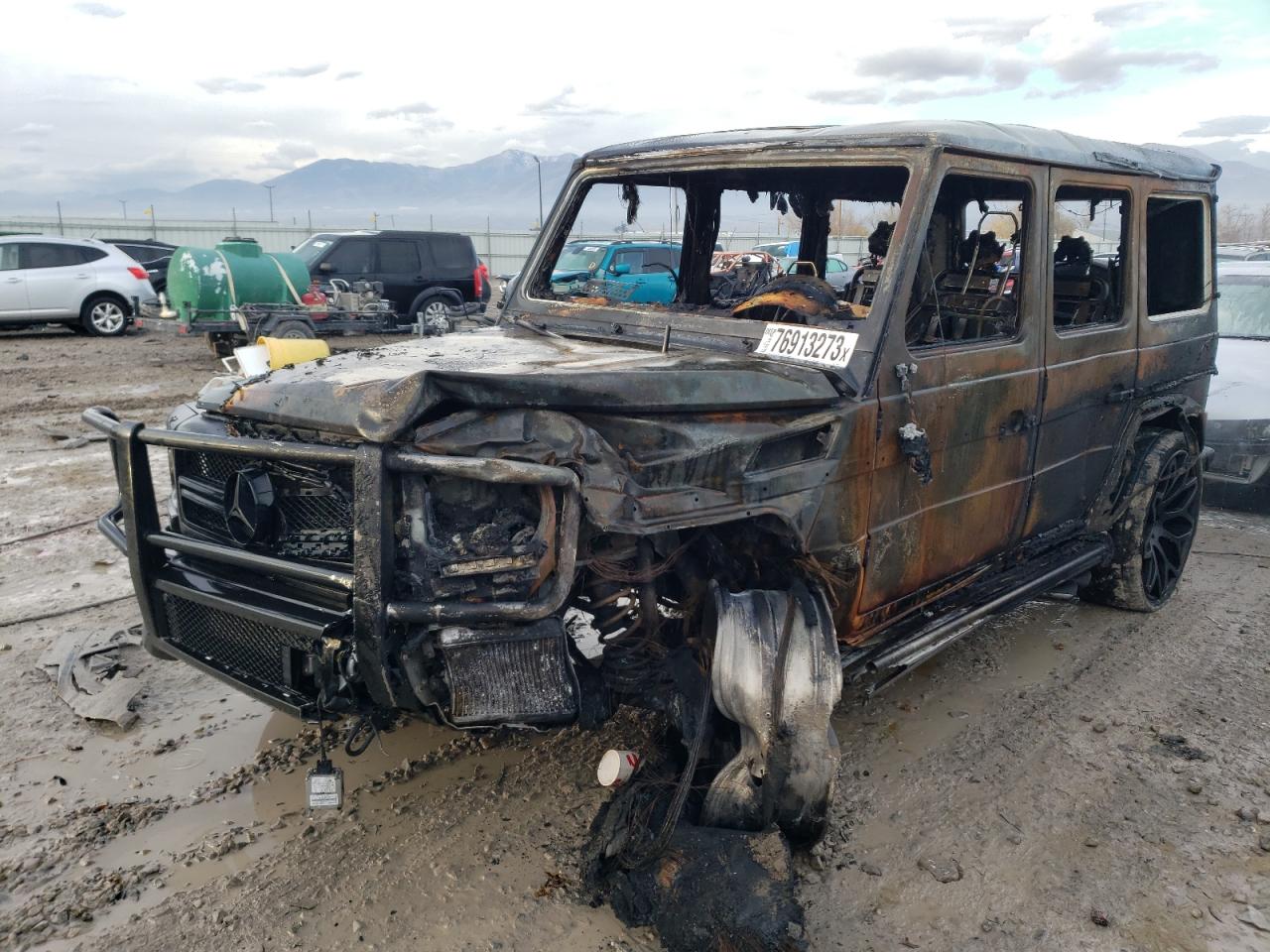Image 1 of 2016 MERCEDES-BENZ G 63 AMG 2016 with VIN WDCYC7DF2GX248571