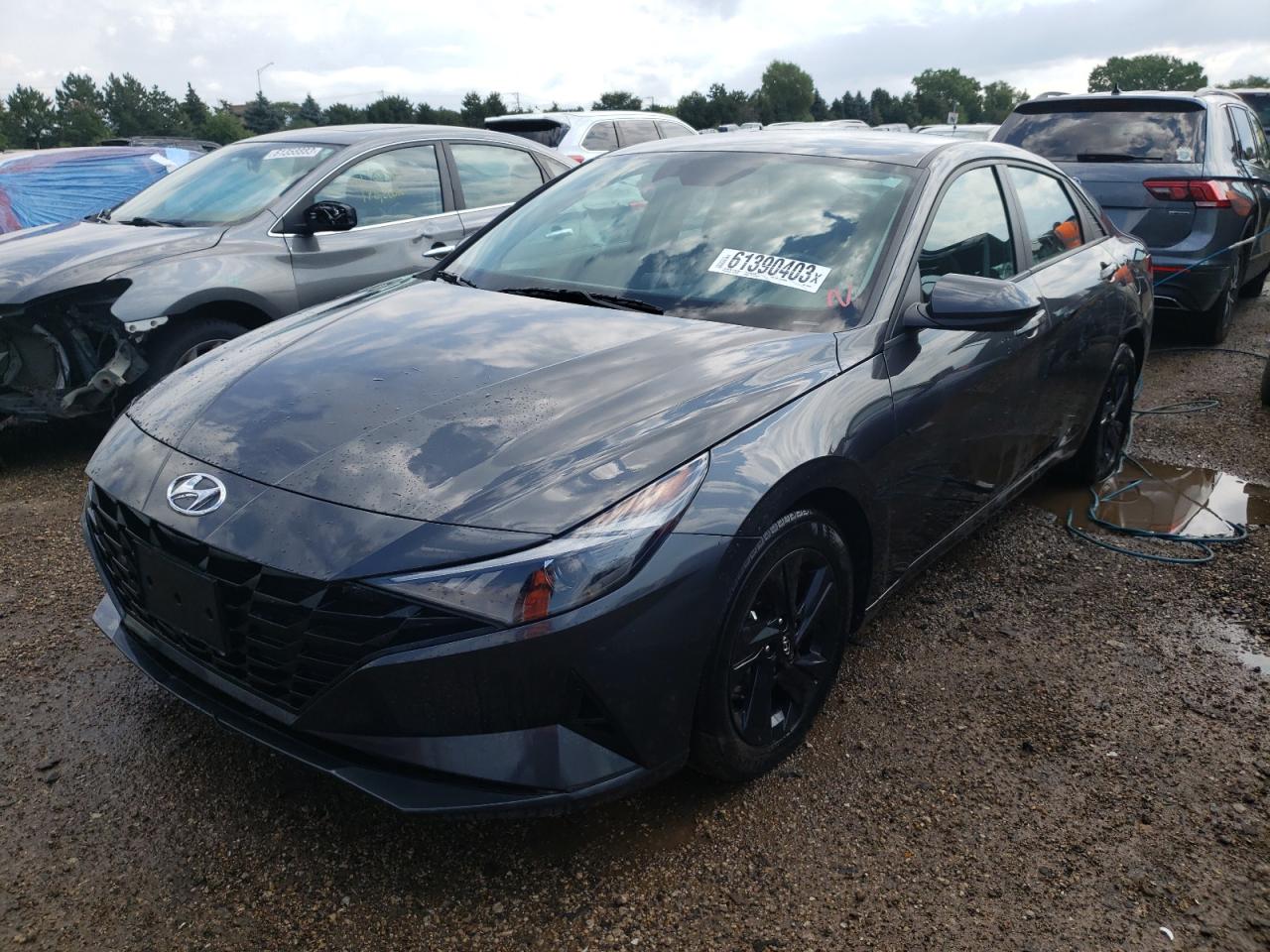 Image 1 of 2021 HYUNDAI ELANTRA SEL 2021 with VIN 5NPLM4AGXMH039997