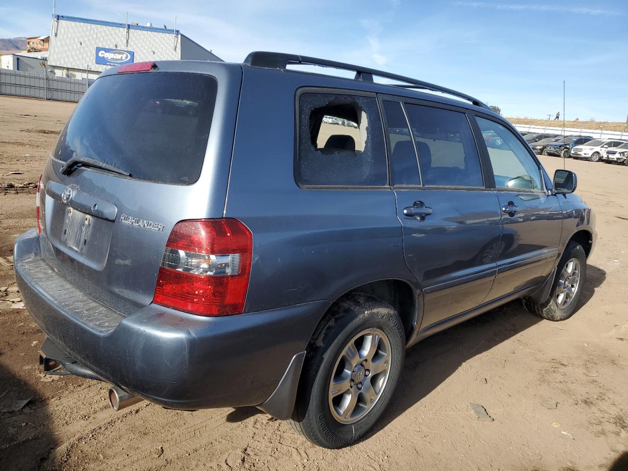 Image 3 of 2006 TOYOTA HIGHLANDER LIMITED 2006 with VIN JTEEP21A560154809