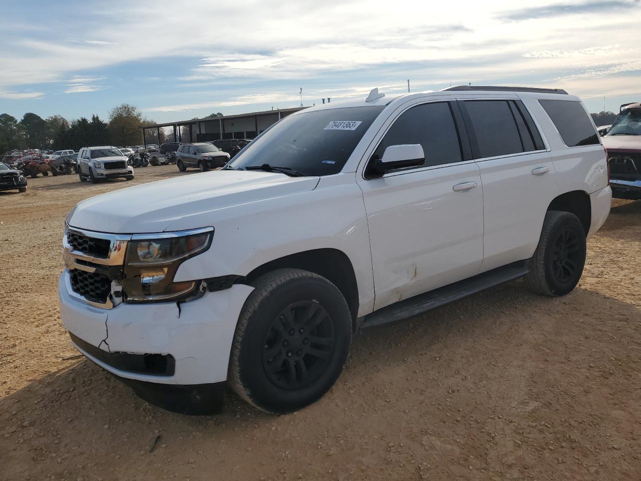 Image 1 of 2016 CHEVROLET TAHOE C1500  LS 2016 with VIN 1GNSCAEC9GR293080