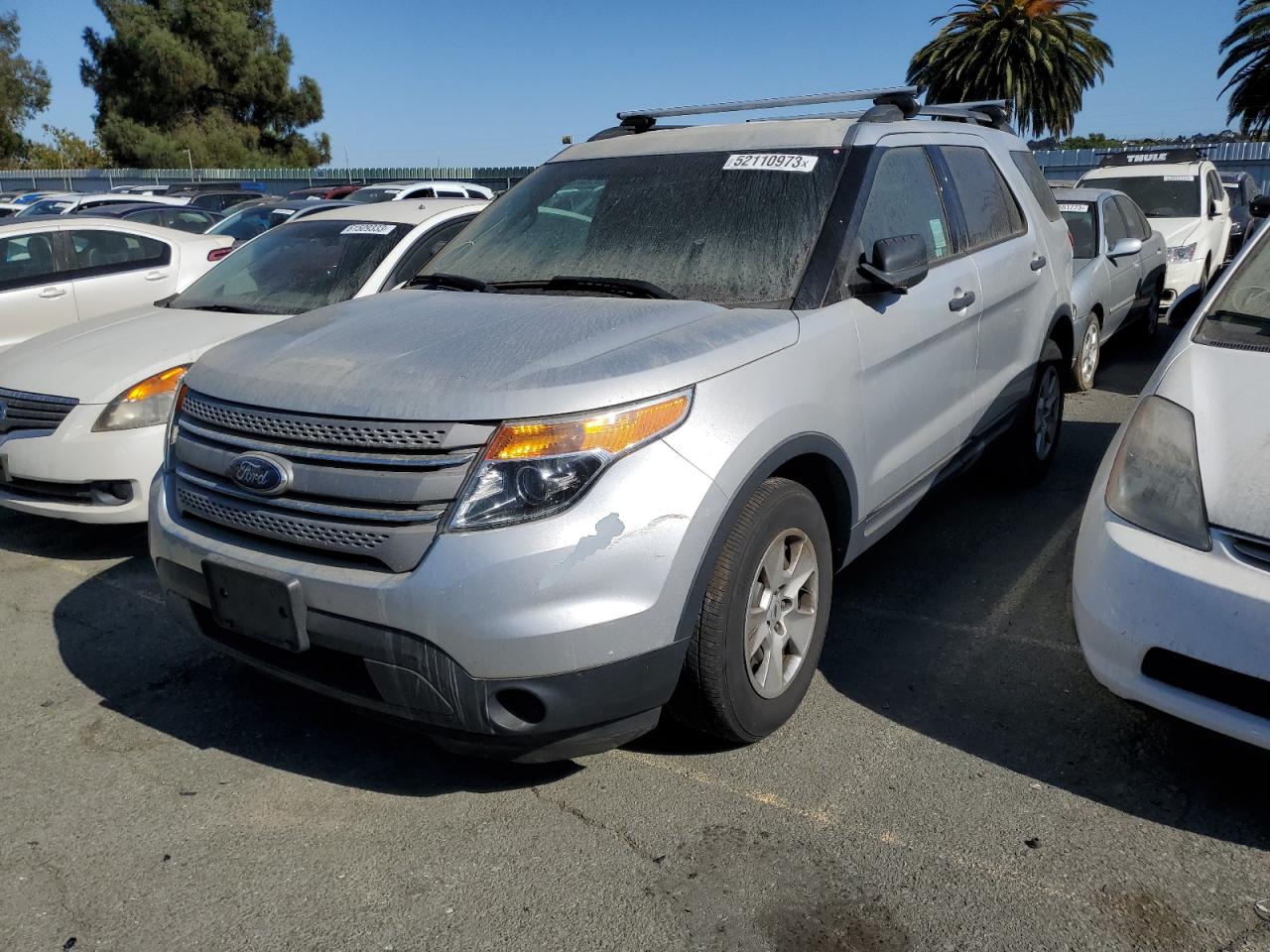 Image 1 of 2014 FORD EXPLORER  2014 with VIN 1FM5K7B80EGC13326