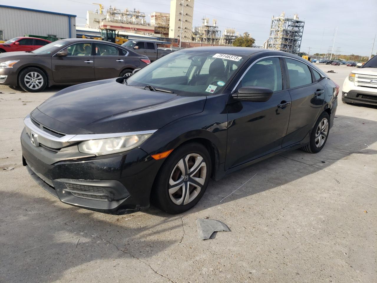 Image 1 of 2016 HONDA CIVIC LX 2016 with VIN 19XFC2F54GE030135