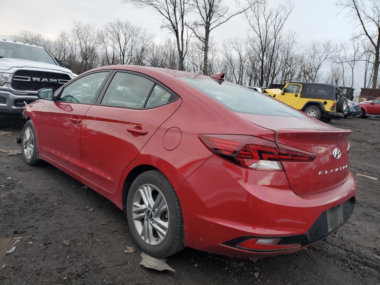 Изображение 2 2020 HYUNDAI ELANTRA SEL 2020 с VIN KMHD84LF1LU021837