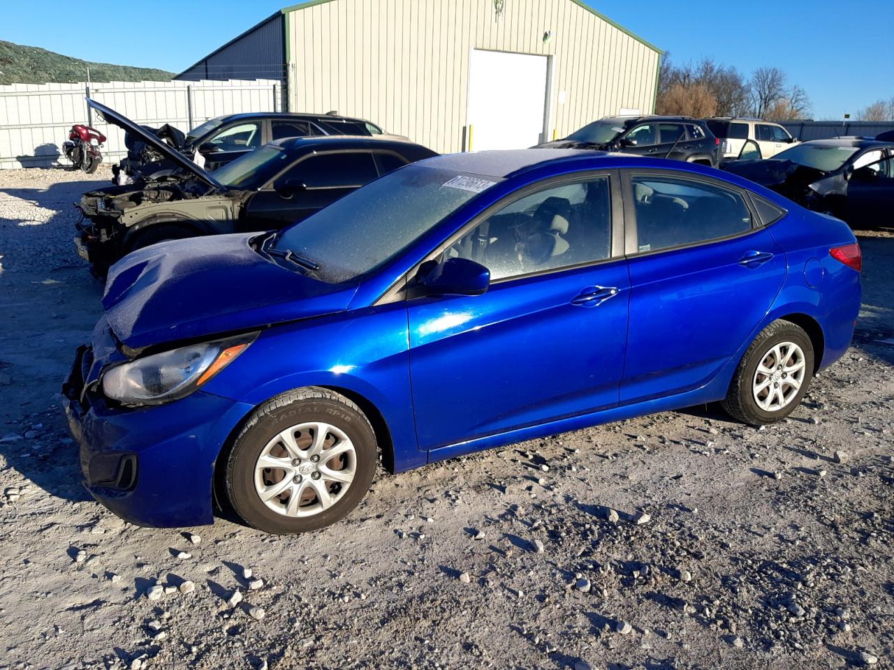 Image 1 of 2014 HYUNDAI ACCENT GLS 2014 with VIN KMHCT4AE6EU640344