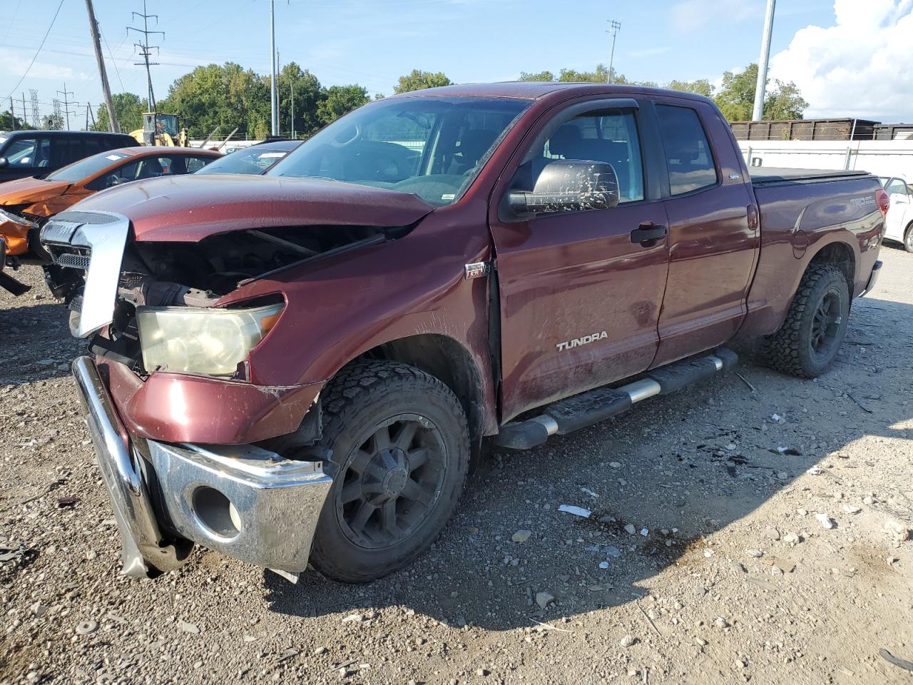 Image 1 of 2008 TOYOTA TUNDRA DOUBLE CAB 2008 with VIN 5TBBV54178S507957