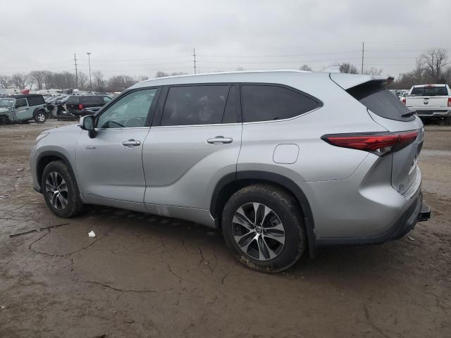 Image 2 of 2020 TOYOTA HIGHLANDER HYBRID XLE 2020 with VIN 5TDHBRCH2LS513982