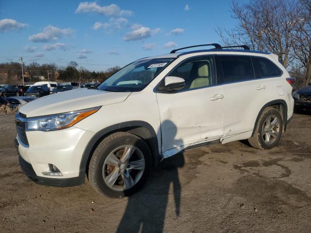 Image 1 of 2015 TOYOTA HIGHLANDER LIMITED 2015 with VIN 5TDDKRFH6FS076227