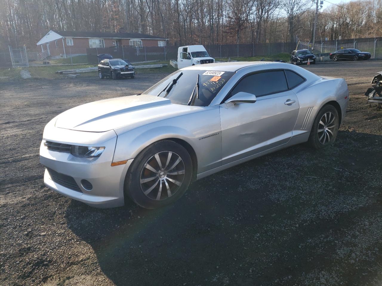 Image 1 of 2015 CHEVROLET CAMARO LS 2015 with VIN 2G1FB1E37F9113321