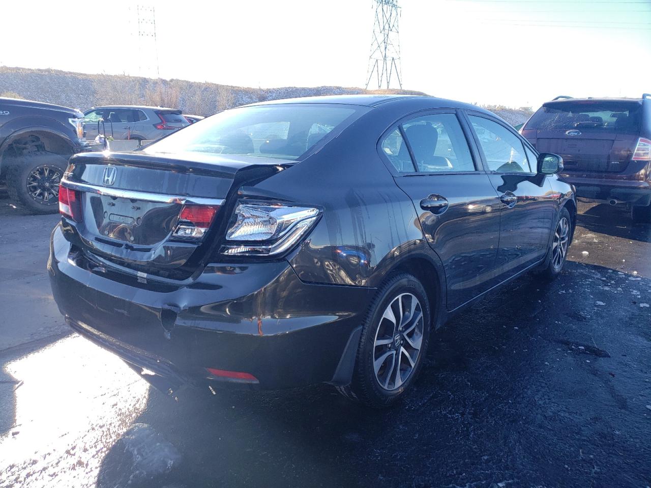 Изображение 3 2013 HONDA CIVIC EX 2013 с VIN 19XFB2F8XDE038880
