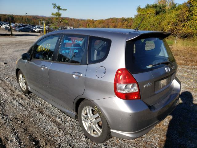 Obraz 3 z 2008 HONDA FIT SPORT 2008 z VIN JHMGD38688S026356