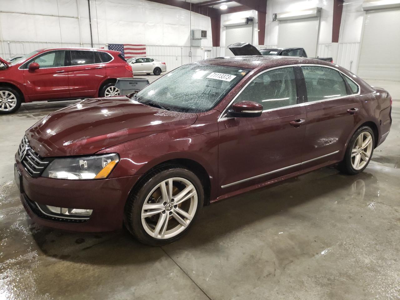 Изображение 1 2014 VOLKSWAGEN PASSAT SEL 2014 с VIN 1VWCN7A37EC049084