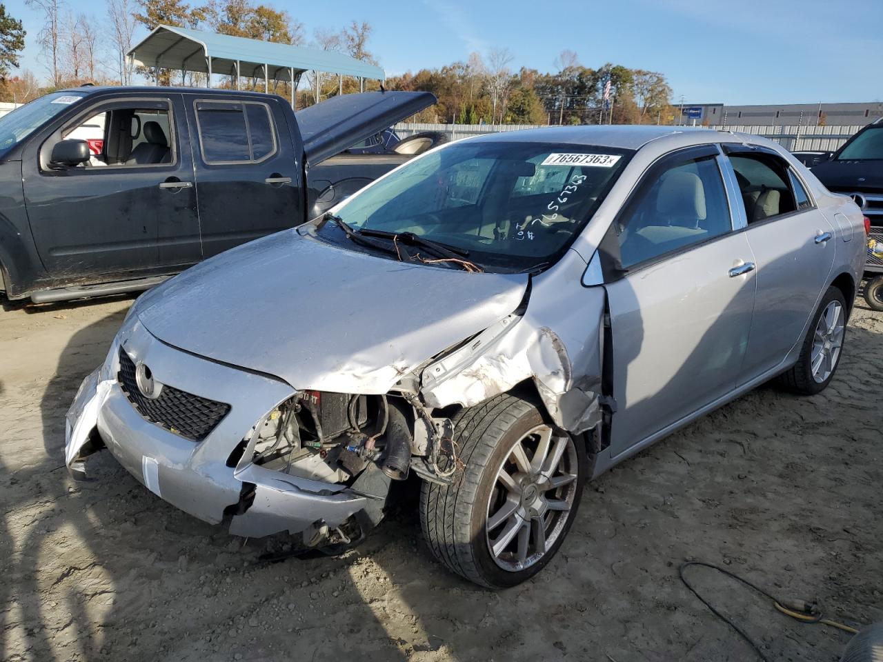 Изображение 1 2010 TOYOTA COROLLA BASE 2010 с VIN 2T1BU4EEXAC438881