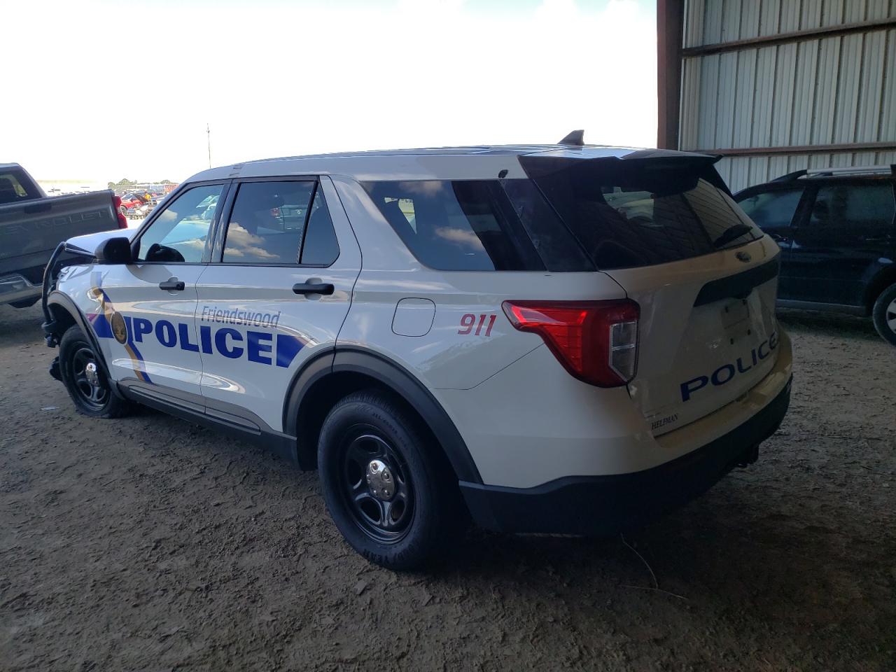 Изображение 2 2021 FORD EXPLORER POLICE INTERCEPTOR 2021 с VIN 1FM5K8AB5MGA64445