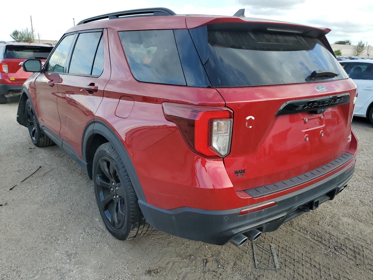 Image 2 of 2022 FORD EXPLORER ST 2022 with VIN 1FM5K7GC5NGA17508