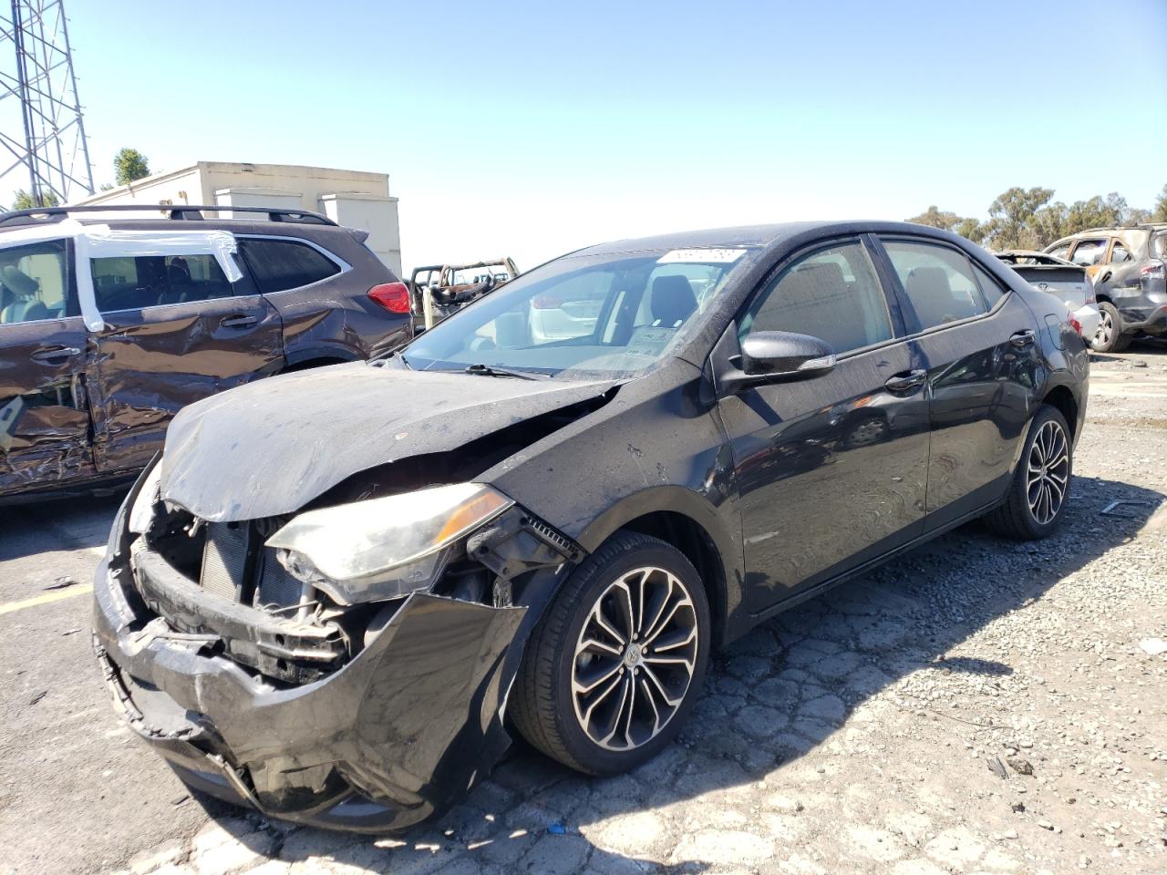 Image 1 of 2016 TOYOTA COROLLA L 2016 with VIN 2T1BURHE2GC537194