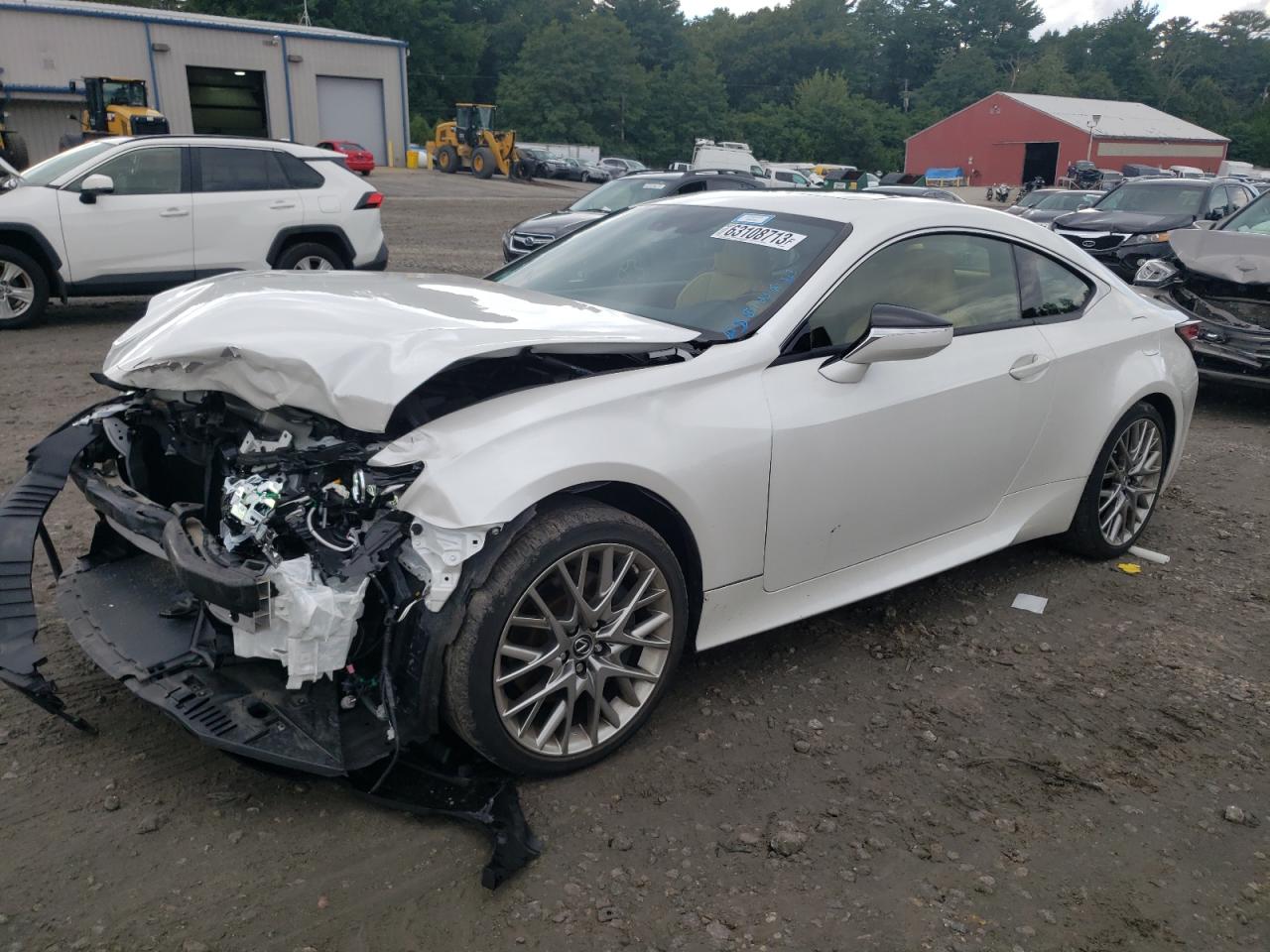 Image 1 of 2021 LEXUS RC 300 BASE 2021 with VIN JTHD85ECXM5006096