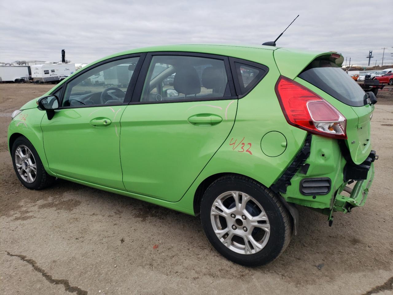 Изображение 2 2014 FORD FIESTA SE 2014 с VIN 3FADP4EJ4EM107763