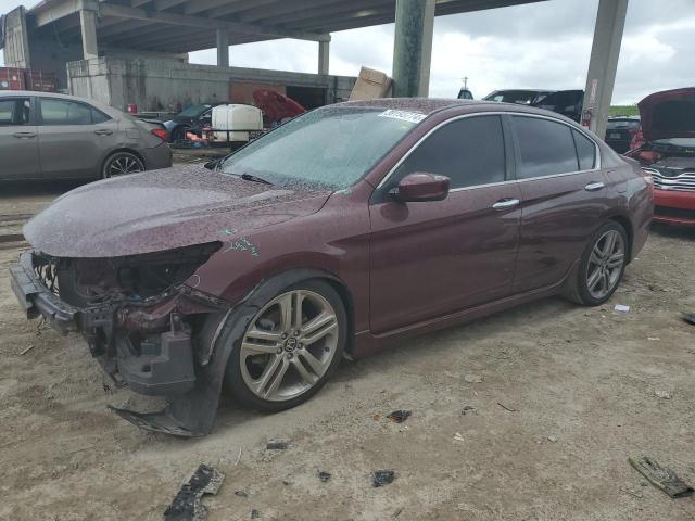 Obraz 1 z 2017 HONDA ACCORD SPORT 2017 z VIN 1HGCR2F55HA300478