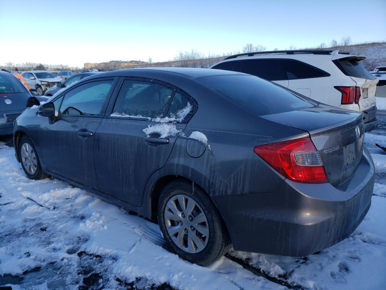 Image 2 of 2012 HONDA CIVIC LX 2012 with VIN 2HGFB2F56CH603040