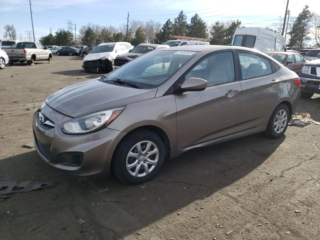Image 1 of Hyundai Accent Gls 2014 with VIN KMHCT4AE4EU605320