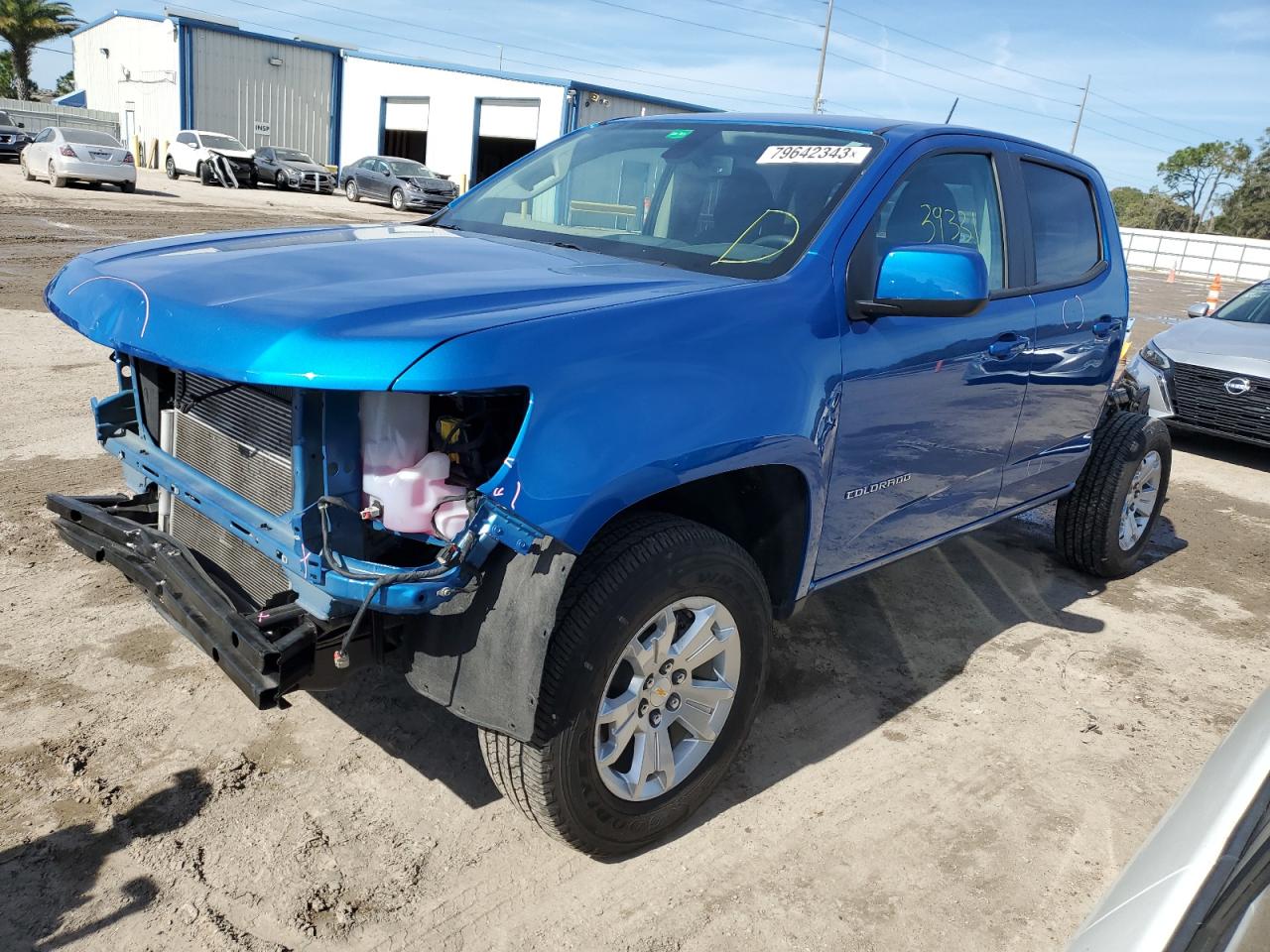 Изображение 1 2021 CHEVROLET COLORADO LT 2021 с VIN 1GCGSCEN7M1260412