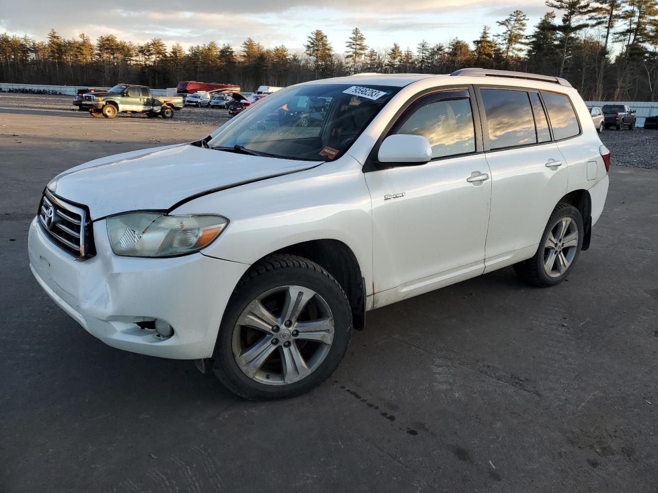 Image 1 of 2008 TOYOTA HIGHLANDER SPORT 2008 with VIN JTEES43A982050239