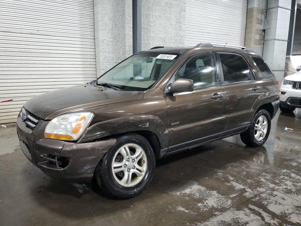 Изображение 1 2007 KIA SPORTAGE EX 2007 с VIN KNDJE723X77371626