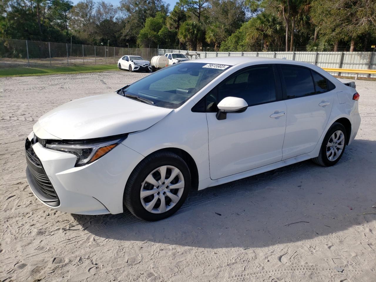Image 1 of 2024 TOYOTA COROLLA LE 2024 with VIN JTDBCMFE5RJ018091