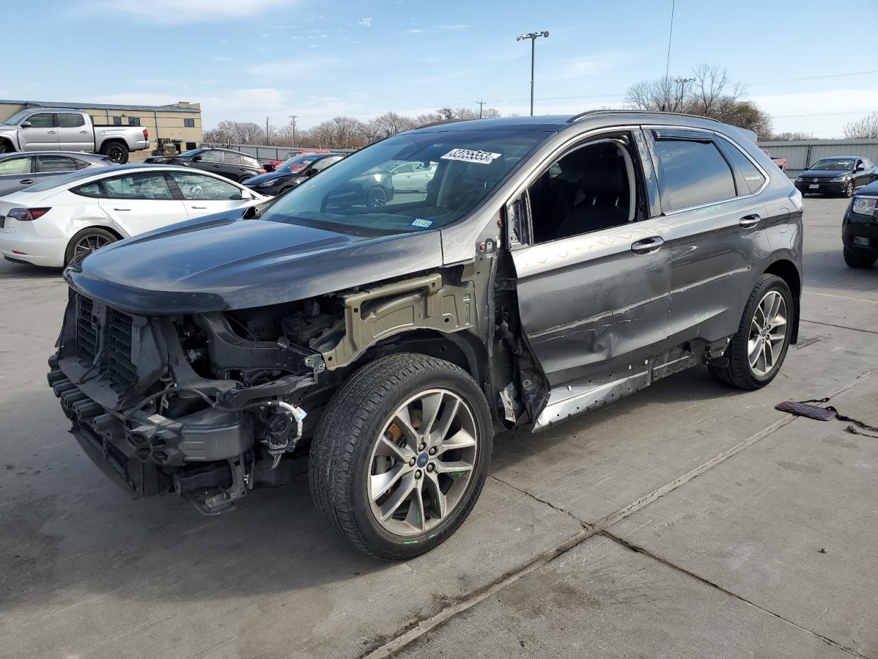 Image 1 of 2017 FORD EDGE TITANIUM 2017 with VIN 2FMPK4K97HBC45640