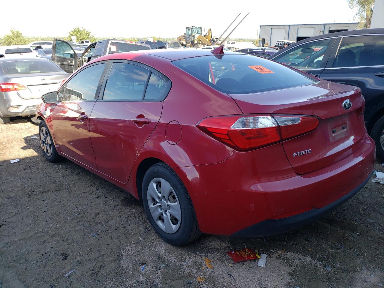 Image 2 of 2016 KIA FORTE LX 2016 with VIN KNAFK4A6XG5578891
