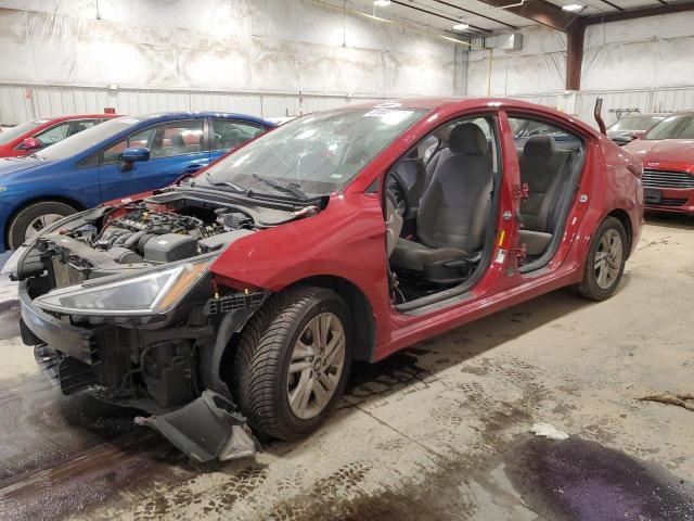 Image 1 of 2019 HYUNDAI ELANTRA SEL 2019 with VIN KMHD84LF5KU737851