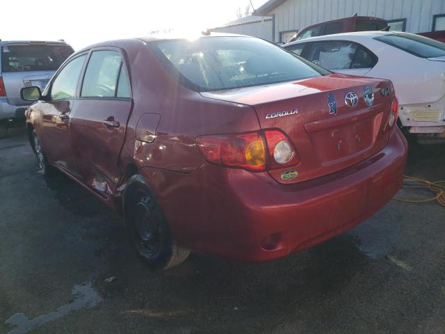 Image 2 of 2009 TOYOTA COROLLA BASE 2009 with VIN 1NXBU40E79Z116703