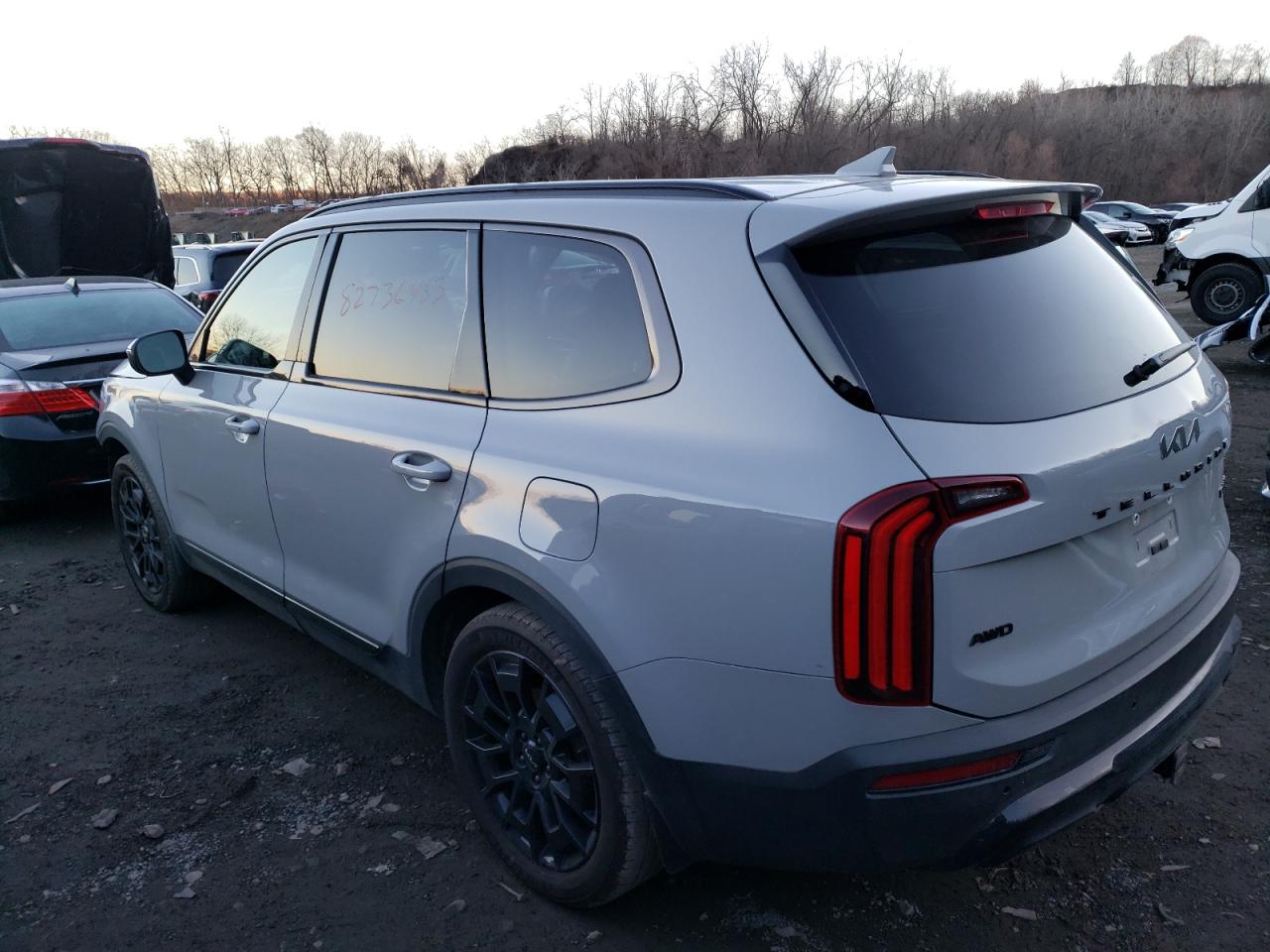 Image 2 of 2022 KIA TELLURIDE EX 2022 with VIN 5XYP3DHCXNG234949