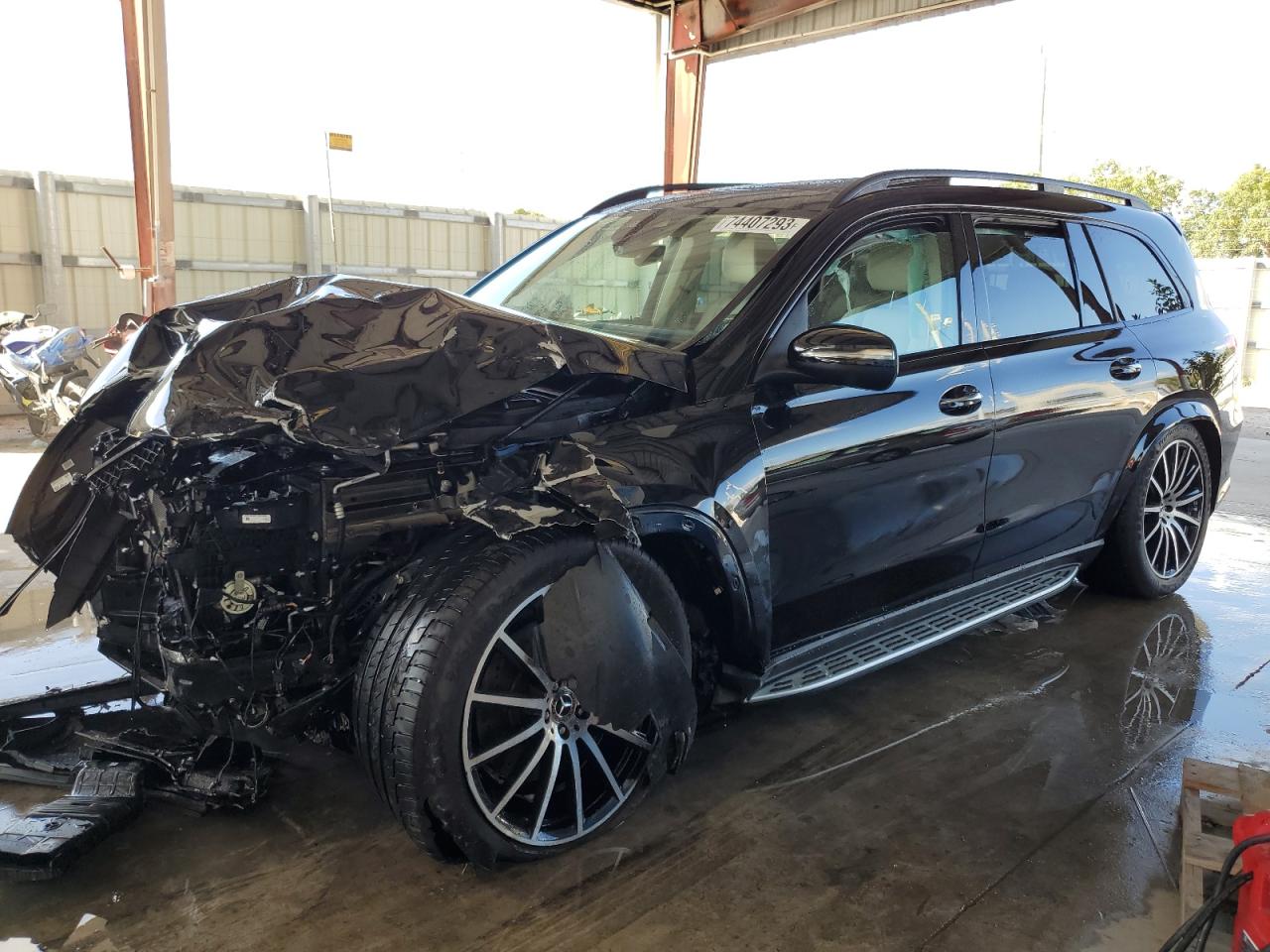 Изображение 1 2022 MERCEDES-BENZ GLS 450 4MATIC 2022 с VIN 4JGFF5KE6NA792800