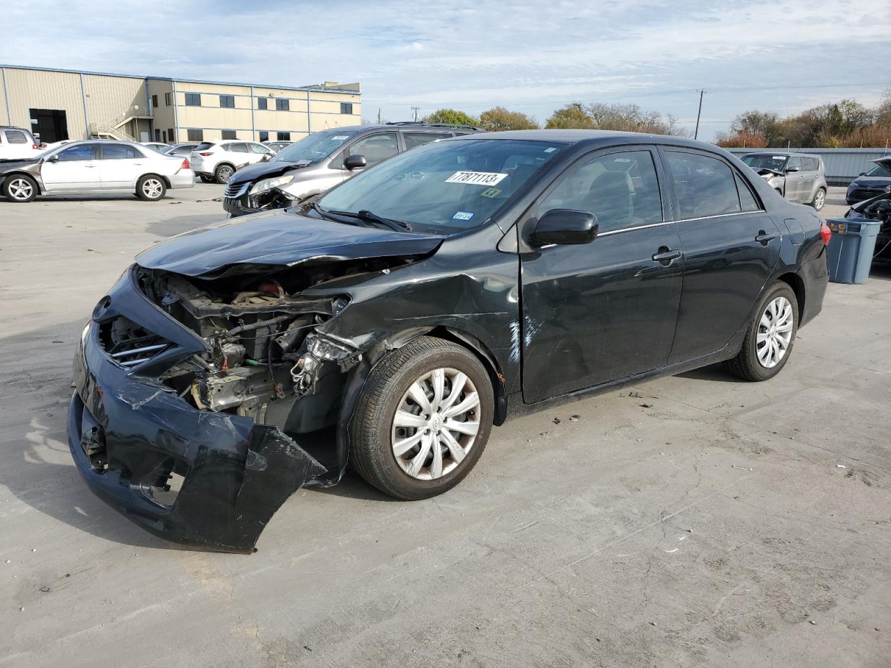 Image 1 of 2013 TOYOTA COROLLA BASE 2013 with VIN 5YFBU4EE5DP186364