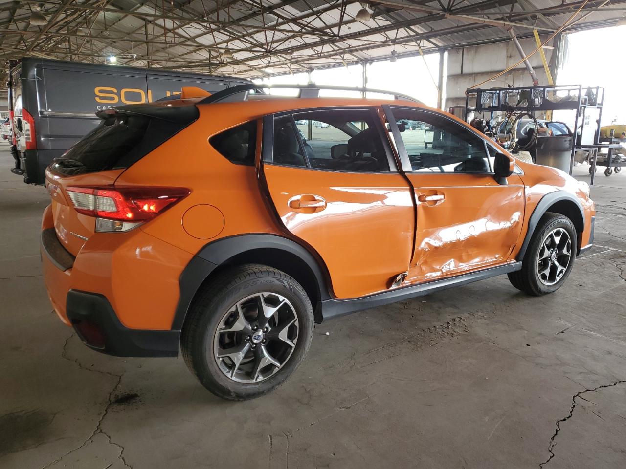 Image 3 of 2018 SUBARU CROSSTREK PREMIUM 2018 with VIN JF2GTABC2JH334800