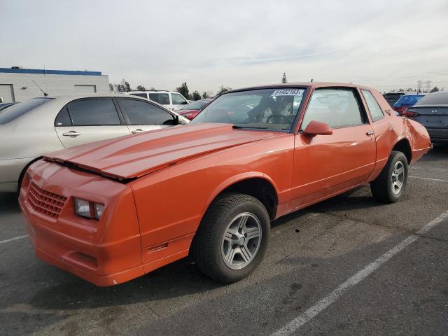 Image 1 of 1987 CHEVROLET MONTE CARLO  1987 with VIN 1G1GZ11G0HR108155