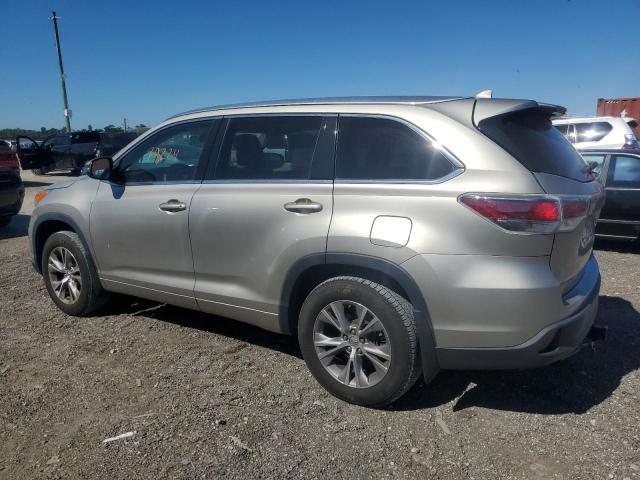 Image 2 of 2014 TOYOTA HIGHLANDER XLE 2014 with VIN 5TDJKRFH7ES070213