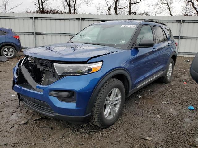 Image 1 of 2021 FORD EXPLORER XLT 2021 with VIN 1FMSK8DH4MGB13914
