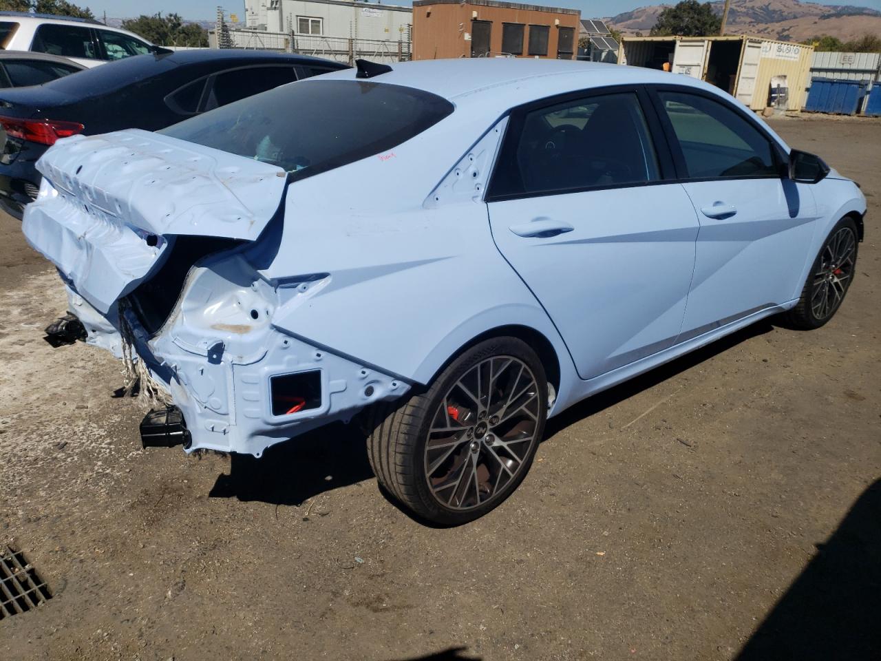Image 3 of 2022 HYUNDAI ELANTRA N  2022 with VIN KMHLW4AK0NU003592