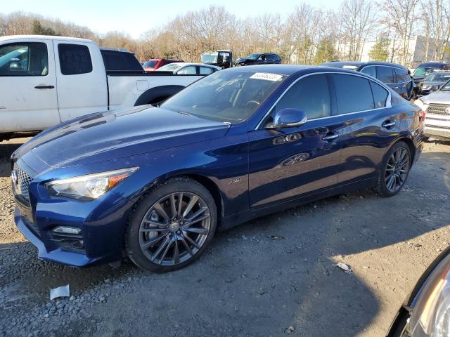 Image 1 of 2016 INFINITI Q50 RED SPORT 400 2016 with VIN JN1FV7AR0GM450139