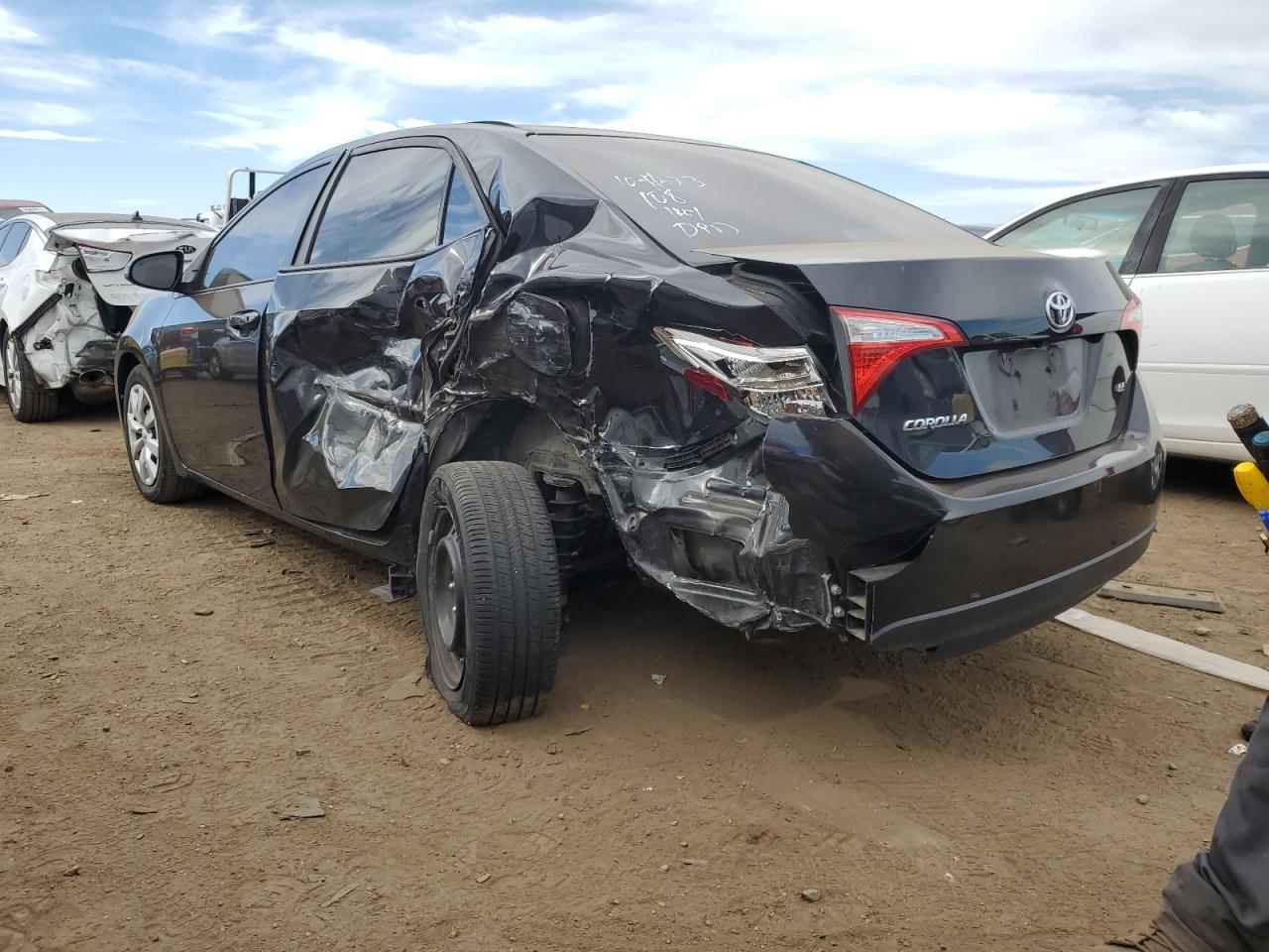 Image 2 of 2016 TOYOTA COROLLA L 2016 with VIN 2T1BURHE3GC678212