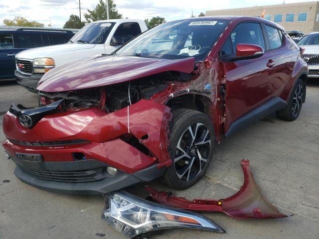 Image 2 of 2018 TOYOTA C-HR XLE 2018 with VIN NMTKHMBX3JR037477