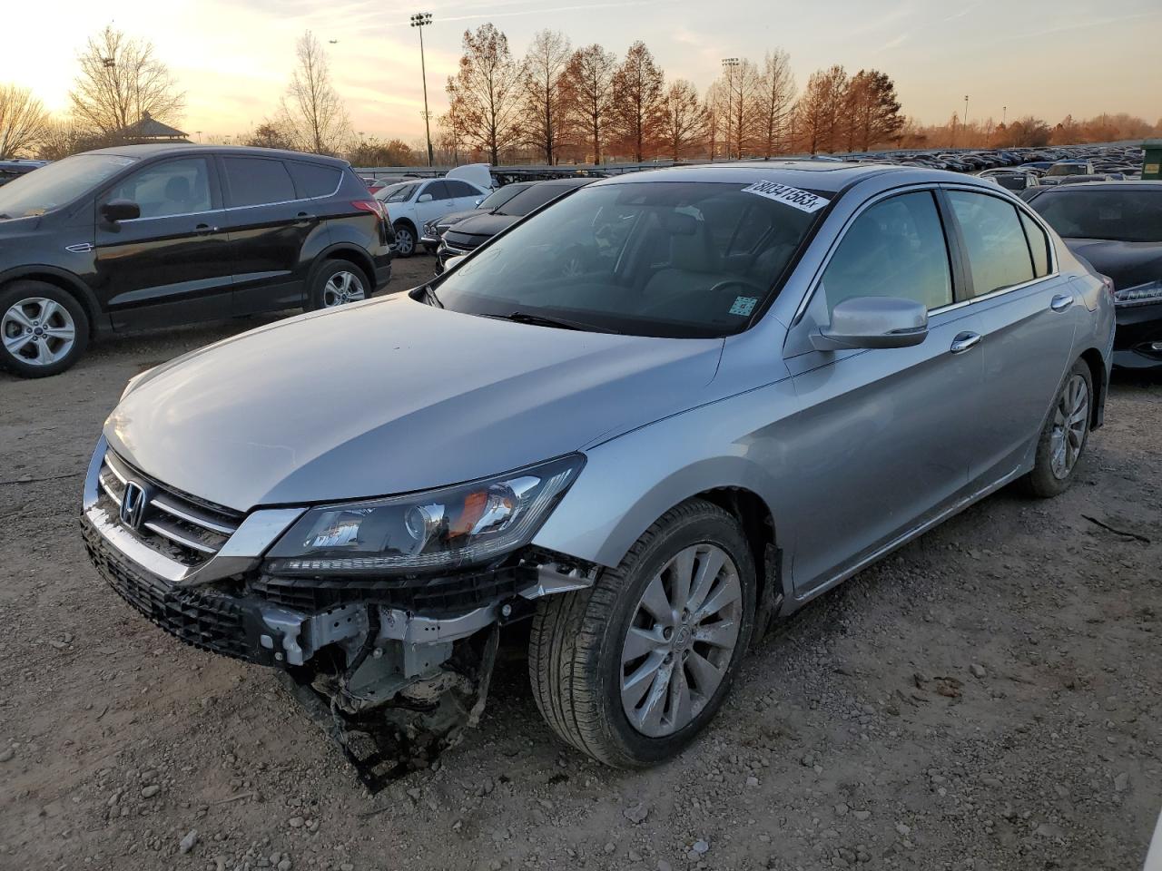 Изображение 1 2014 HONDA ACCORD EXL 2014 с VIN 1HGCR2F89EA244809