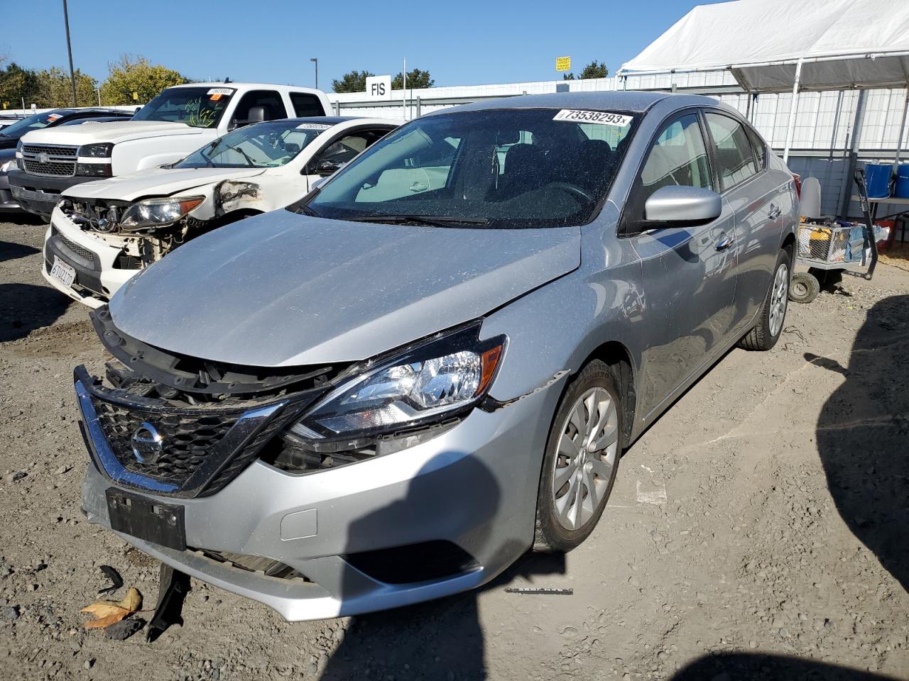 Obraz 1 z 2018 NISSAN SENTRA S 2018 z VIN 3N1AB7AP8JY255069